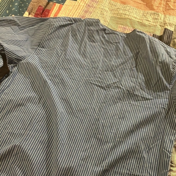 Stafford 2 piece pajama set short and shorts L sleepwear cotton blend - Picture 7 of 7